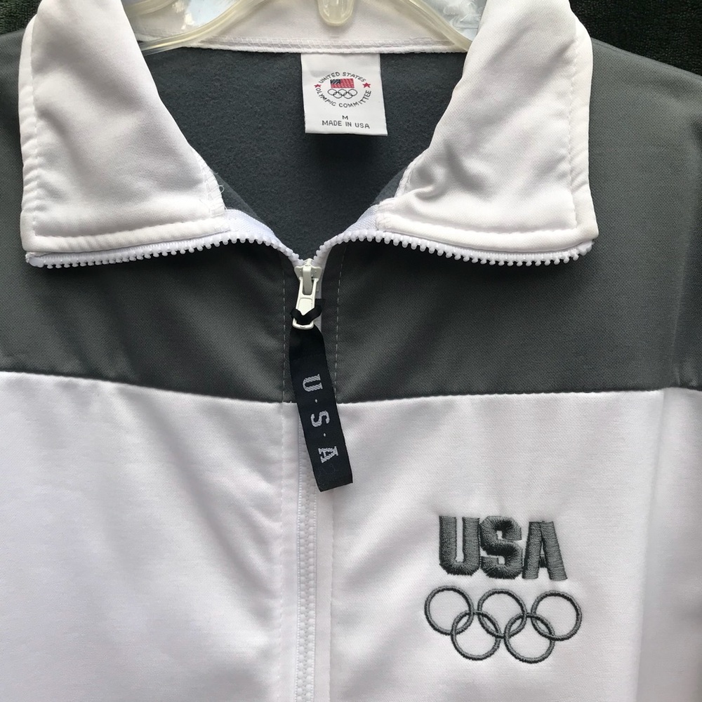 Y2K M Team USA Lightweight Zip Up Jacket United States Olympic Committee Women’s - Picture 3 of 8